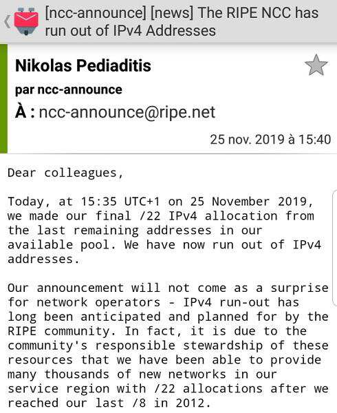 全球IPV4即将耗尽 酷番云将加速推进IPv6部署